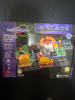 Elenco Snap Circuits Arcade SCA-200 Educational Electronics Kit w/ Manual