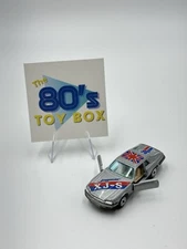 Vintage 1980s Yatming Jaguar XJS # 1076 Silver Diecast Car 1:64 Hong Kong