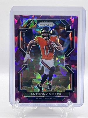 Anthony Miller 2021 Prizm #158 Purple Cracked Ice 127/225 Chicago Bears/Texans
