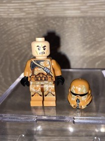 LEGO Star Wars minifigure Sw0606 Geonosis Clone Trooper Camouflage Scowl