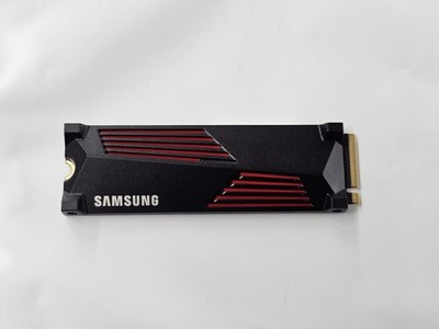 Samsung 990 PRO 2TB M.2 NVMe Internal SSD with Heatsink - Black - Tested & Works