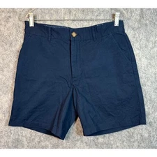Chubbies Navy Sky's Out Thighs Out Patriotic Chino Lightweight Shorts - Size 30