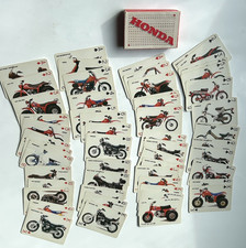 Vtg HONDA Follow The Leader Deck of Playing Cards Motorcycles on 54 Cards