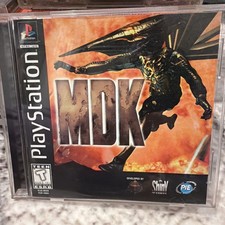 MDK (Sony PlayStation 1 PS1, 1997) ☆ Complete ☆