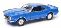 Welly 1968 Chevrolet Camaro Z28 Blau MaßStab 1:34 1:39 4,5 Zoll Diecast Auto