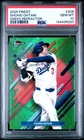 2025 TOPPS FINEST 208 SHOHEI OHTANI GREEN REFRACTOR RARE /25 PSA 10 5020