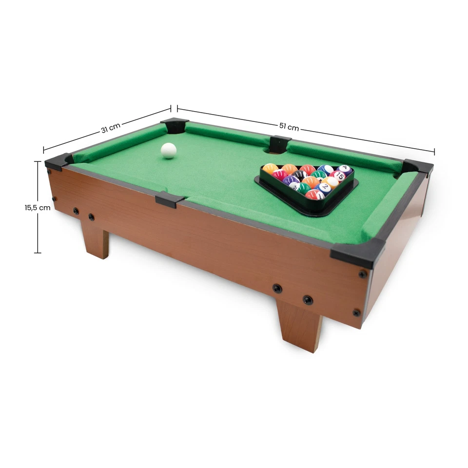 Kyto Tisch Pool Billiard Spiel - Pooltisch Kinder Mini-Billardtisch für das Büro - Bild 3 von 4
