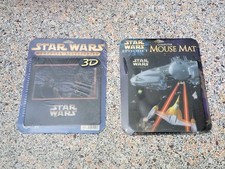 Star Wars Episode 1 3D Computer Mouse Pad American Covers (set of 2) NEW SEALED
