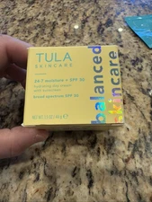 NEW - Tula 24-7 Moisture Hydrating Day Cream + SPF 30 1.5oz MSRP $58 Authentic!