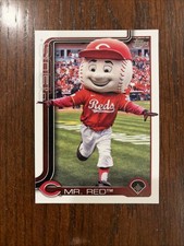 2025 Topps Celebration Mascots #M-7 Mr. Red Cincinnati Reds