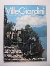 VILLE GIARDINI N° 127 CASA NEL VERDE OTTOBRE 1978