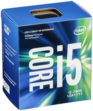 New Intel Core i5-7400 Kaby Lake 4-Core Processor 3GHz 3.5GHz max BX80677I57400