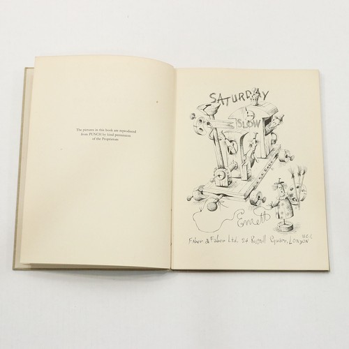 Saturday Slow by Emett (1948, Hardcover, Faber & Faber) Punch Illustrated Comics - Picture 4 of 15