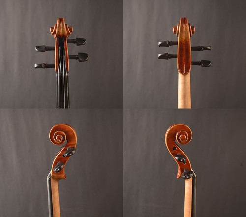 ¡INCREÍBLE!A Strad modelo T20+ Viola 15.5" cuerpo 392mm! ¡Rico cálido profundo, aceite anti! - Imagen 4 de 7