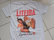 T-SHIRT MAGLIETTA RETRO VINTAGE LITFIBA ALBUM " SPIRITO TOUR 95  " CHIEDERE INFO