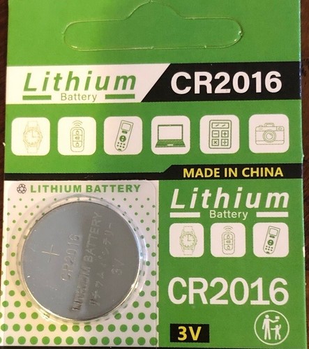 1 x New CR2016 LITHIUM BATTERY 3V Remote Button Cell Watch