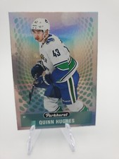 2019-20 Upper Deck Parkhurst Hockey PARKIES Rookie Quinn Hughes Canucks! PK-39