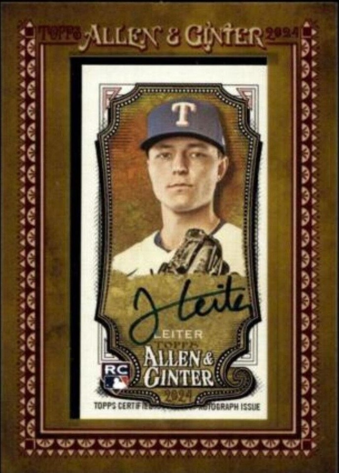 2024 Topps Allen & Ginter - Jack Leiter #MA-JLE - 1 of 1