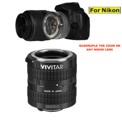 4X OPTICAL CONVERTER FOR Nikon AF-S NIKKOR 70-200mm f/2.8E FL ED VR Lens =280-80