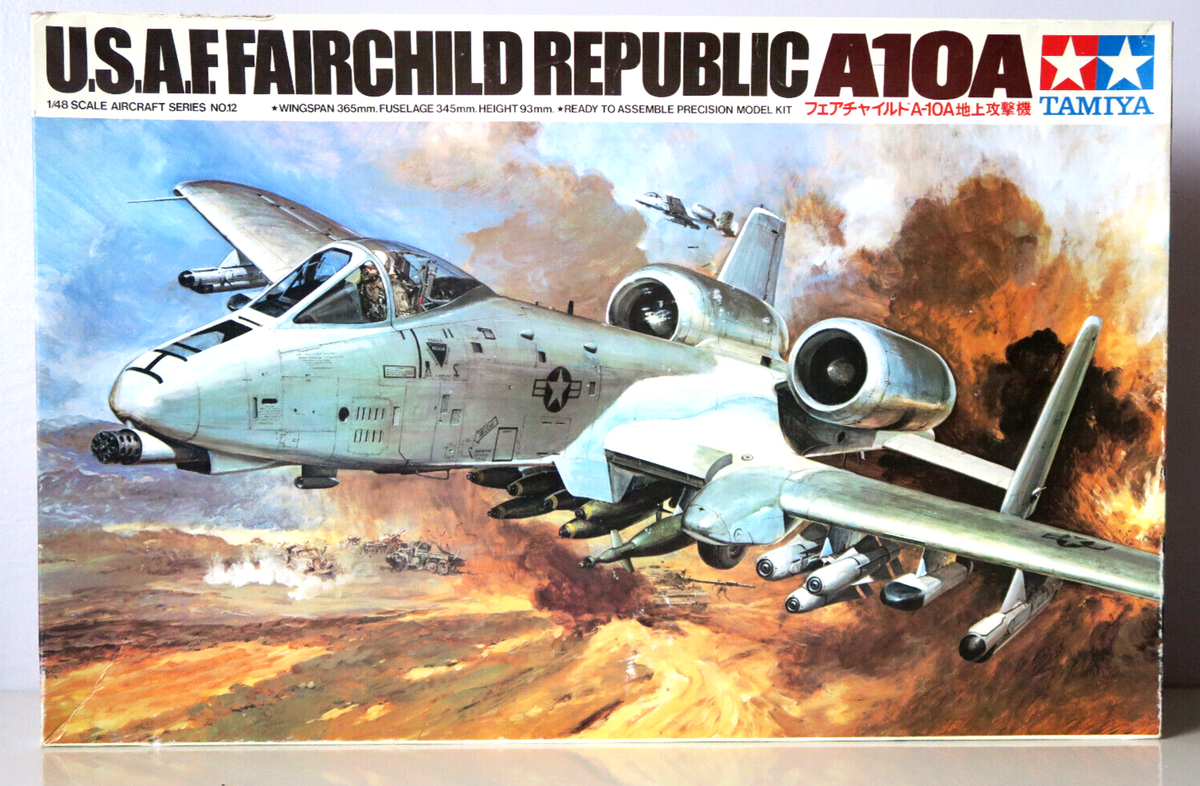 Tamiya 1/48 USAF Fairchild Republic A10A - No. 6423 Open Box