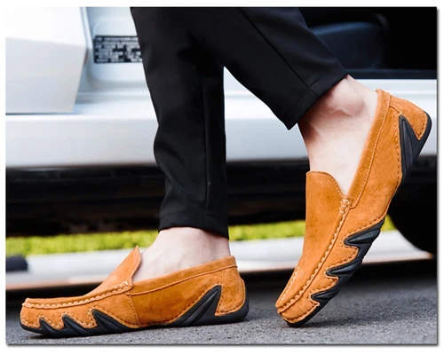 Herren Freizeitschuhe Bequem Halbschuhe Mokassins Slipper Mode Fahrschuhe - Bild 13 von 28