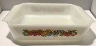 VTG Anchor Hocking Fire King Natures Bounty Brownie/Casserole 8” Dish 435 USA — photo 2