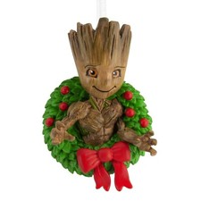 Hallmark Marvel Guardians of the Galaxy Groot Holiday Wreath Christmas Ornament