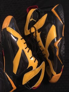 Nike Air Jordan Basketball Shoes Clear See Through Red Black