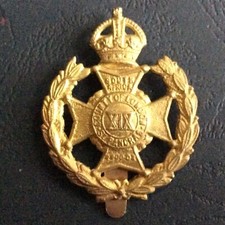***** 19th Battalion County of London (St. Pancras) Cap Badge ***** (Ref C)