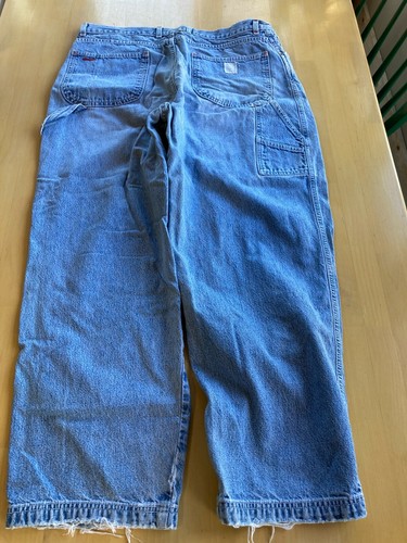 Faded Glory Men’s Relaxed Fit Blue Jeans, 38 Waist x 30 Length, 28” Inseam,12174 - Picture 8 of 11