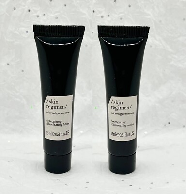 X2 Comfort Zone SKIN REGIMEN Microalgae Essence Energizing Lotion 15ml Travel Sz