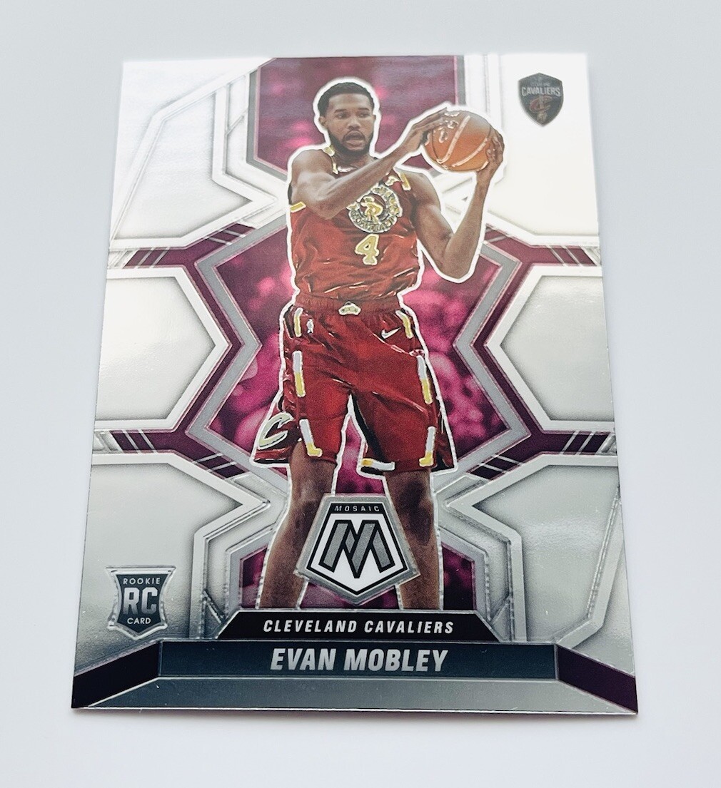 2021-22 Panini NBA Mosaic Basketball Evan Mobley RC Card #201 Cavaliers Base