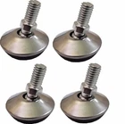 M8 Metric Thread Adjustable Table Feet - Swivel & Tilt (Set of 4 Feet)