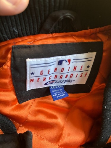 2010 Official MLB San Francisco Giants World Champ Size Xxl 2xl Rare Jacket Coat - Picture 4 of 4