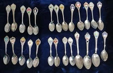 Clearance! Collectible Spoons Antique- Vintage 3"+ Cities, States, Towns, Travel
