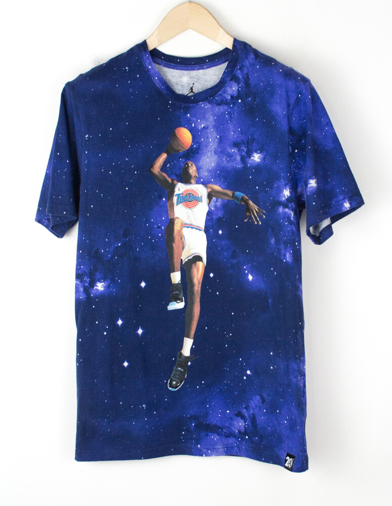 て*ん様 ナイキ ビンテージ2005 ジョーダン20周年記念プリントTシャツ VINTAGE 2005 NIKE AIR JORDAN PLAYGROUND, MEN'S T-SHIRT L, NEW WITH