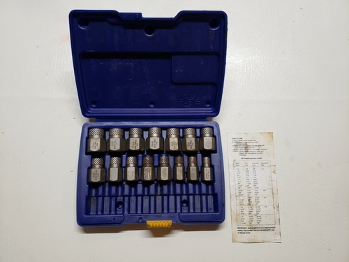 Irwin Hanson 25pc Hex Multi-Spline ScrewExtractor Set 1/8" to 7/8" #53227 15 Pc - Bild 3 von 12