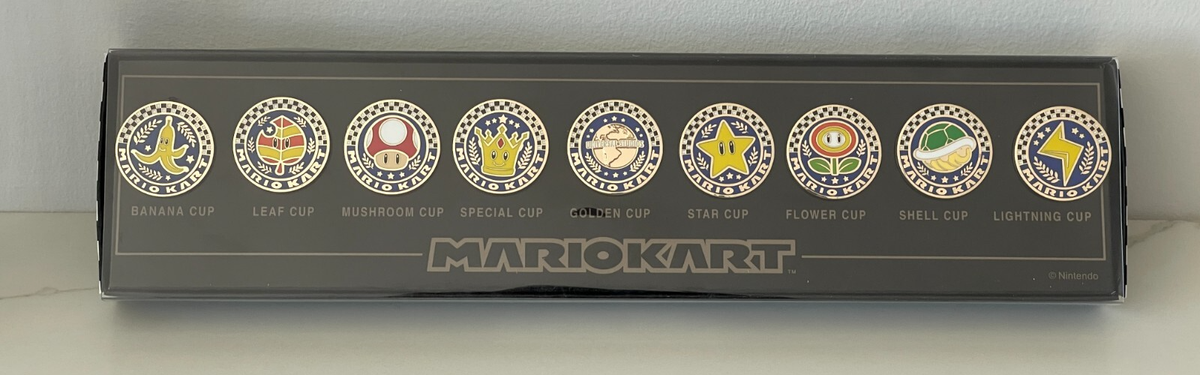Universal Epic Universe Super Nintendo World Mario Kart Cup Icons