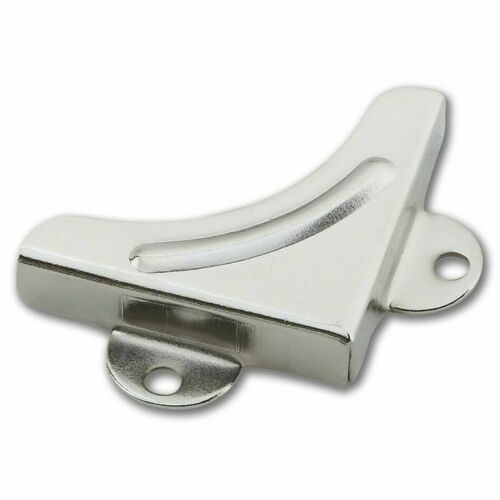 4 X Mirror Picture Corner Holder Nickel Wall Mounting Bracket 7mm Fixing Set - Picture 3 of 3
