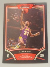 2008-09 Bowman Draft Picks & Stars - #104 Magic Johnson