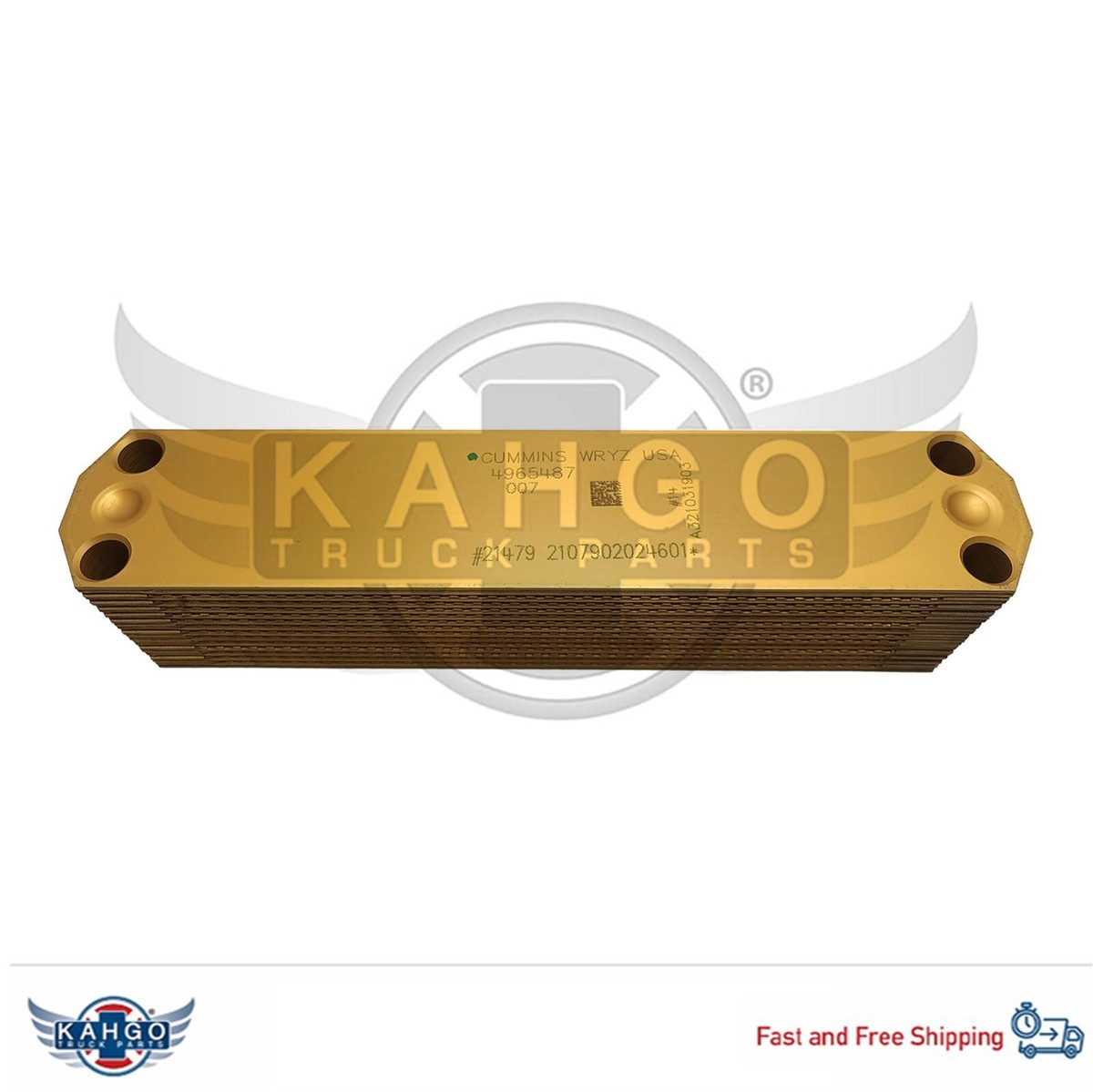 OEM CUMMINS OIL COOLER 4965487 is superceded by 4965487CUM
