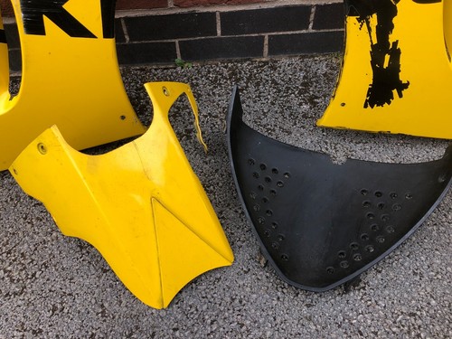 SUZUKI GSXR600 GSXR 600 750 SRAD 1996-2000 PAIR FAIRING PANELS + REAR & V PIECE - Picture 6 of 12