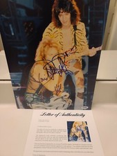 Autographed Eddie Van Halen/David Lee Roth 11x14..PSA Full Letter..WOW!!