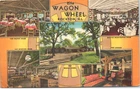 Rockton Illinois IL The Wagon Wheel Restaurant Resort Multi-View Postcard