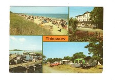 Ansichtskarte Thiessow / Rügen / Strand - Haus Ostsee +++