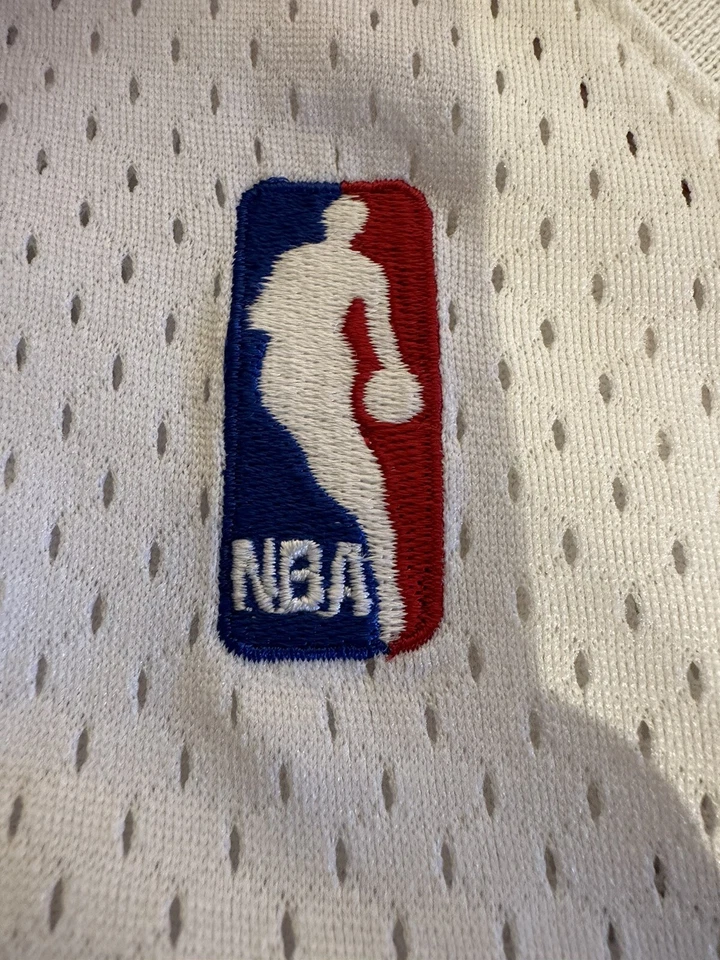 Camiseta Adidas Miami Heat Dwayne Wade #3 Jr Grande (14-16) Blanca NBA Baloncesto Foto 4 de 4