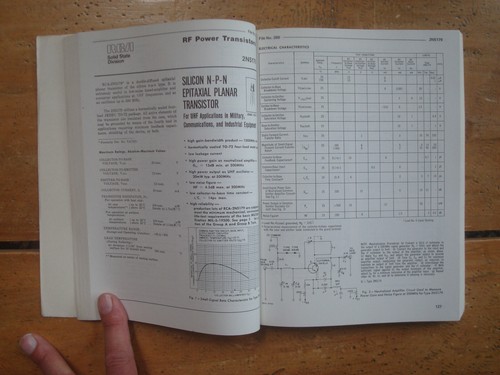 1973 RCA Solid State Databook Series RF Power Devices - Picture 3 of 7
