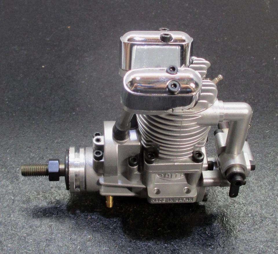 SAITO FA-30SH 5cc Hemi Head 4 stroke R/C airplane glow engine, new f/s - Image 4 of 4