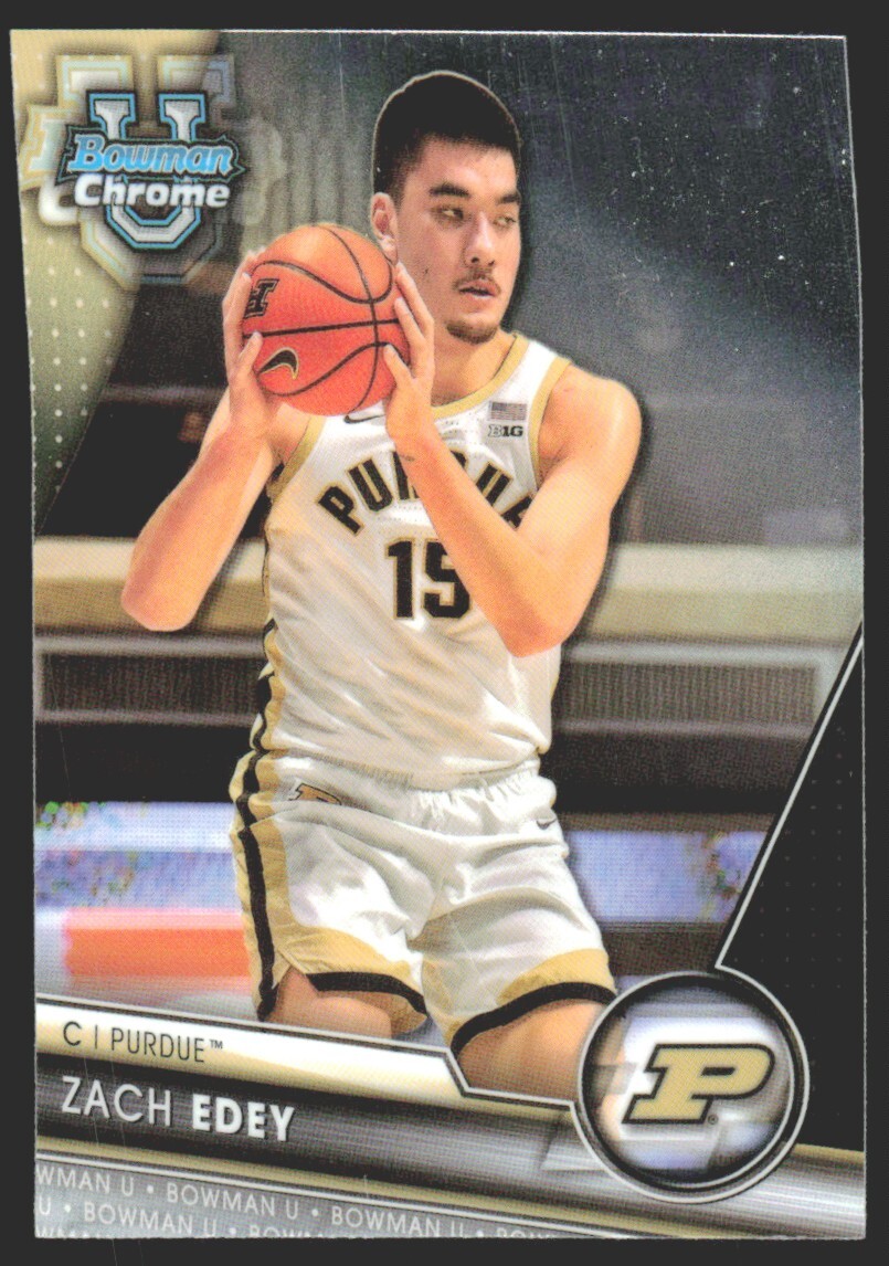2024-25 Bowman Chrome University Zach Edey #71 JJ1 | eBay