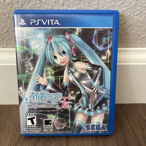 Hatsune Miku: Project DIVA F 2nd (Sony PlayStation Vita, 2014) US Ver. CIB NICE!